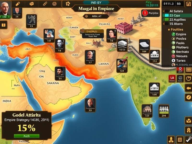 Advanced strategies for Mughal Empire Simulator players